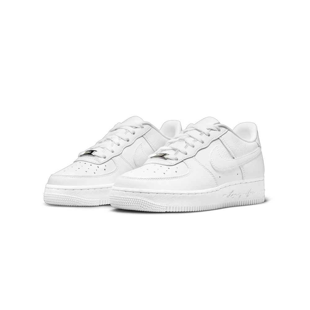 Nocta x Nike Air Force 1 Low Love You Forever 全白 GS 聯名款 休閒鞋 大童鞋 FV9918-100
