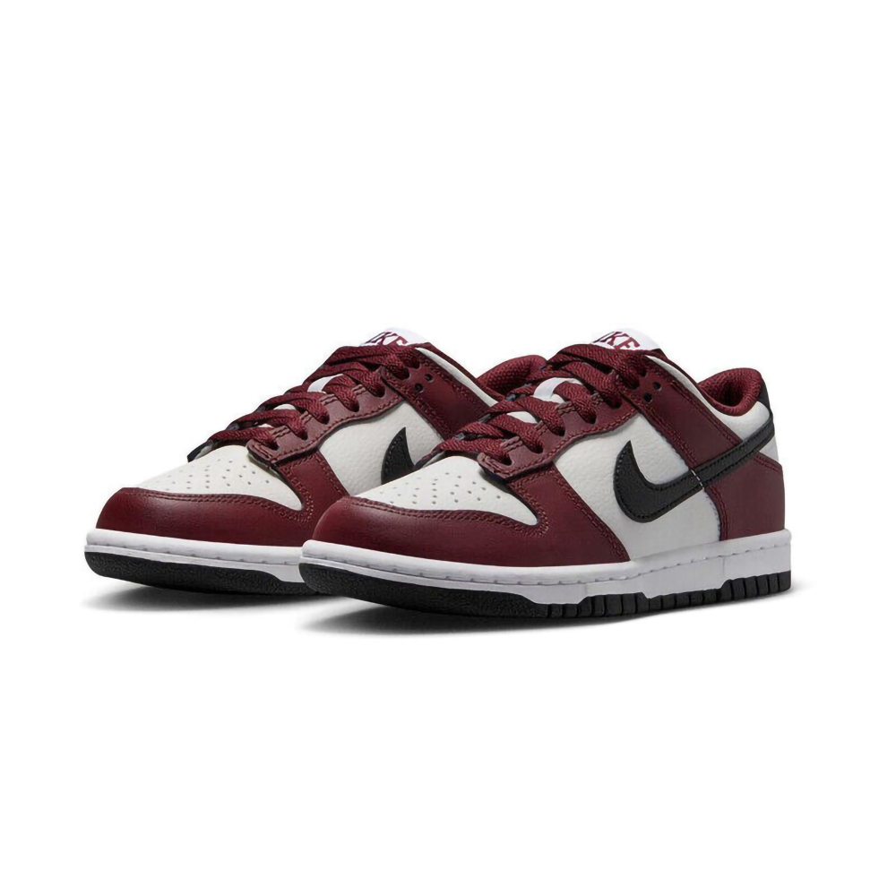 Nike Dunk Low Dark Team Red 酒漬櫻桃 GS 深紅白 低筒 休閒鞋 大童鞋 FZ4352-600