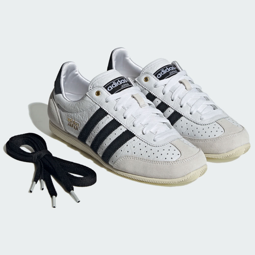 【ADIDAS】JAPAN W 休閒鞋 女 白黑-IH5489