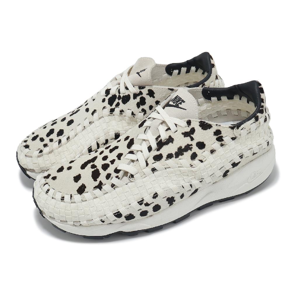 編織鞋 Air Footscape Woven 女鞋 男鞋 米棕 豹紋 經典 休閒鞋 FB1959-102