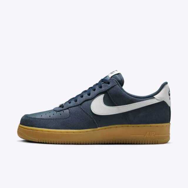 Nike Air Force 1 07 Lv8 [FQ8714-400 男 休閒鞋 運動 經典 低筒 膠底 深藍