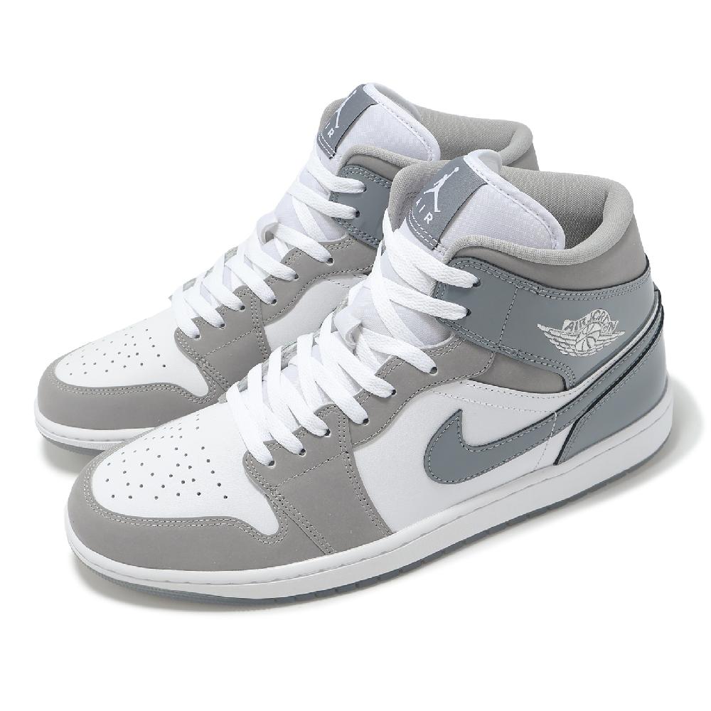 休閒鞋 Air Jordan 1 Mid SE 男鞋 酷灰 AJ1 一代 中筒 HF3216-100