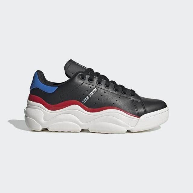 Adidas Stan Smith Millencon W [GZ9699 女 休閒鞋 經典 史密斯 厚底 皮革 黑