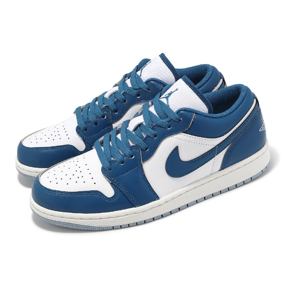休閒鞋 Air Jordan 1 Low SE Industrial Blue 男鞋 藍 白 AJ1 FN5214-141