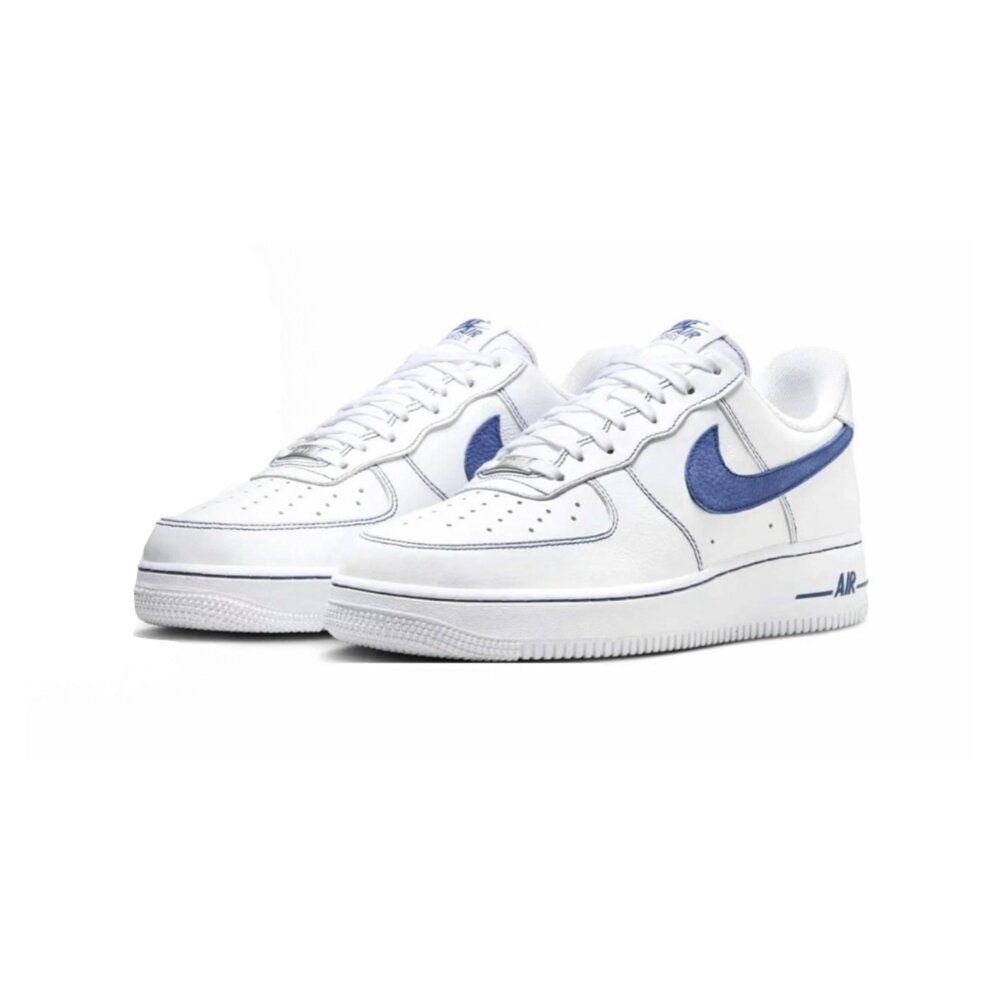 Nike Air Force 1 白藍縫線 AF1 男鞋 休閒鞋 HQ2037-100