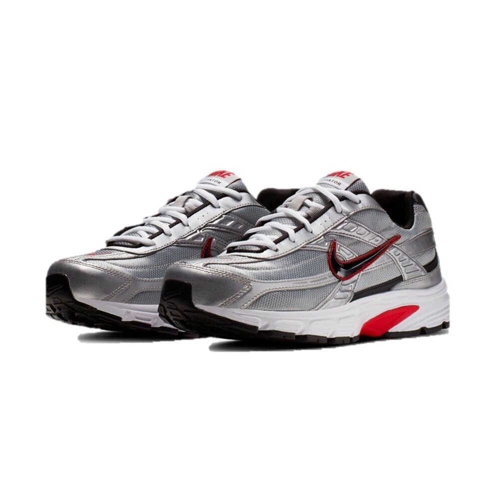 Nike Initiator 復古鞋 銀黑紅 避震 穿搭 舒適 運動鞋 休閒鞋 男鞋 394055-001