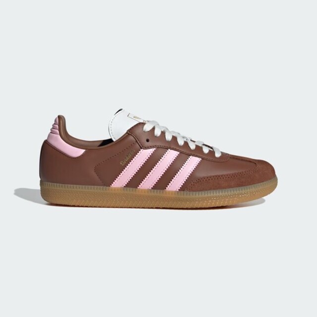Adidas Samba Og W JS4092 女 運動休閒鞋 德訓鞋 麂皮 復古 舒適 棕 粉紅