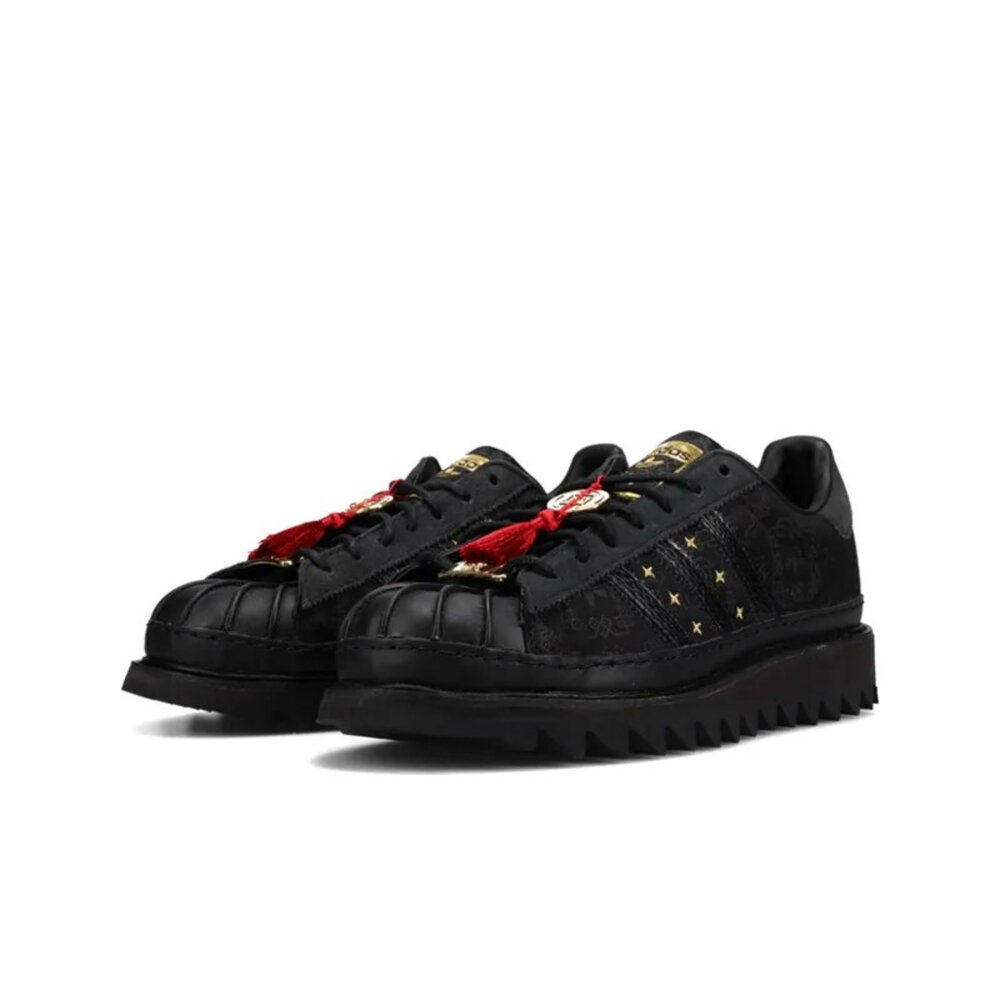 CLOT x ADIDAS SUPERSTAR Lunar New Year 蛇年限定 鋸齒厚底 休閒鞋 男鞋 JR5114