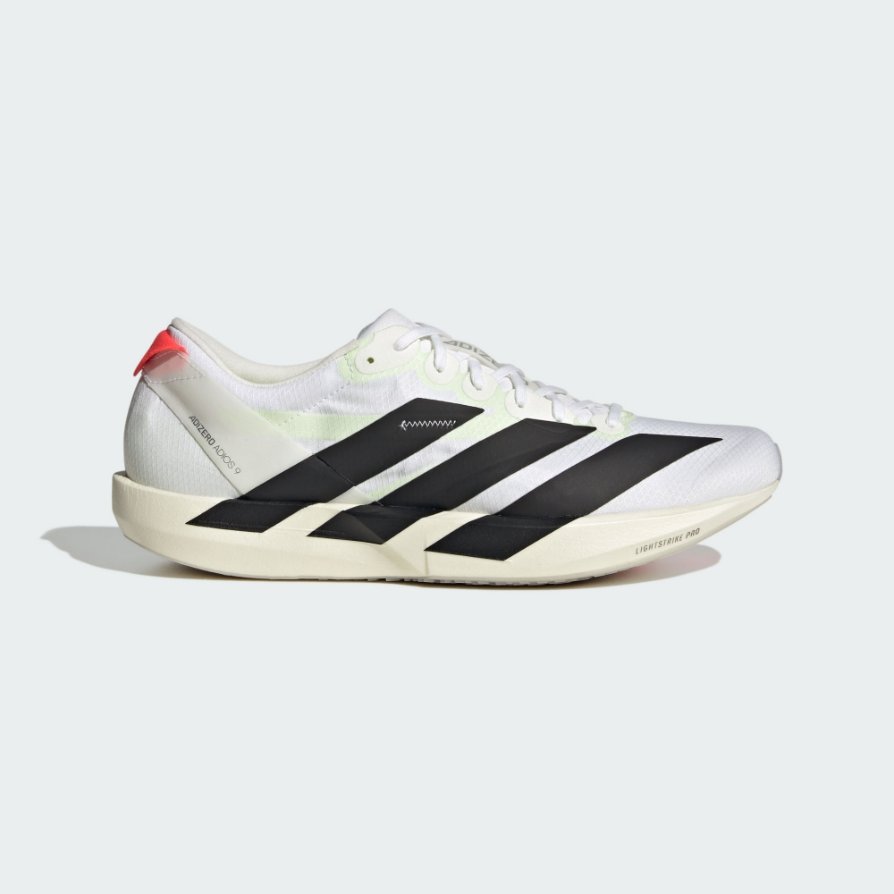 【ADIDAS】ADIZERO ADIOS 9 M 休閒鞋 男鞋 白黑色-IF9419