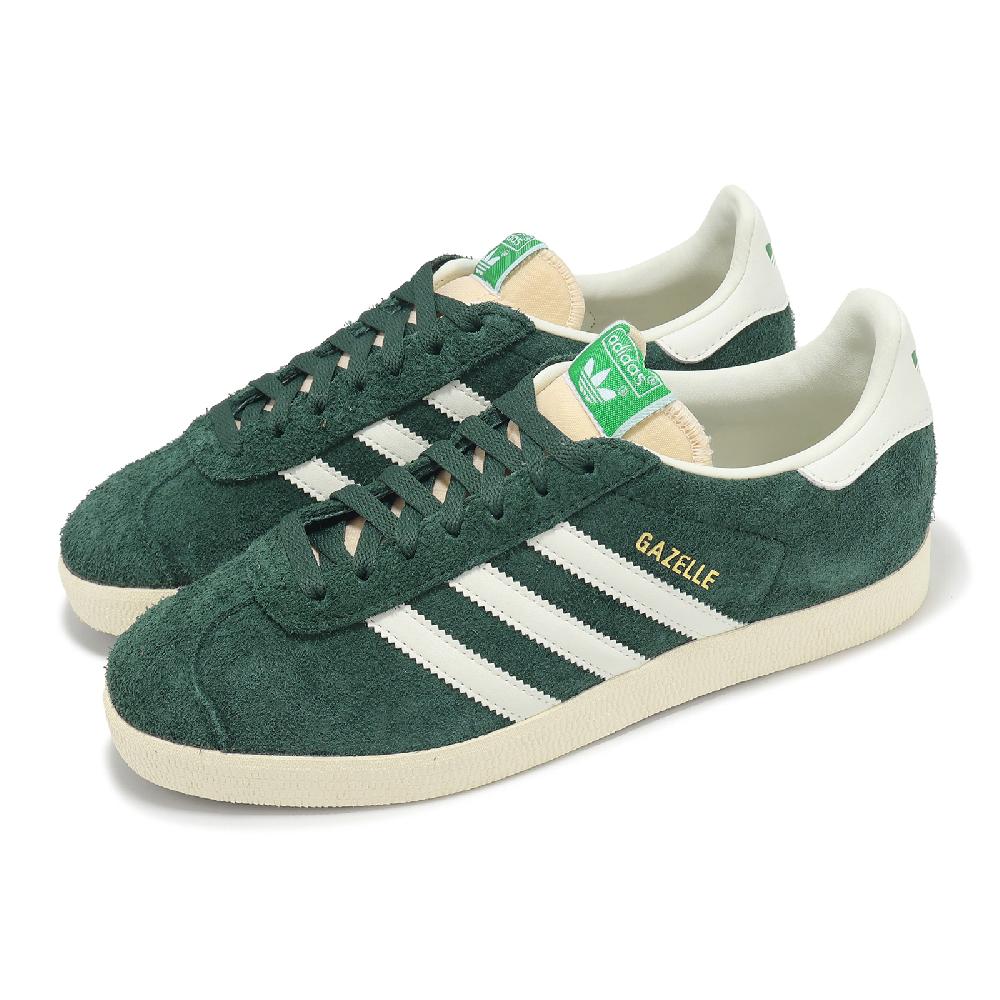 休閒鞋 Gazelle 森林綠 白 男鞋 女鞋 復古 情侶鞋 板鞋 IF9655