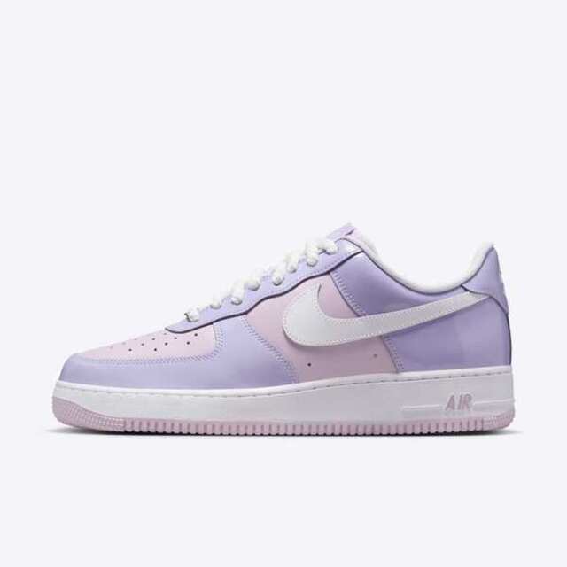 Nike Air Force 1 '07 Lv8 HV9405-500 男 運動休閒鞋 經典 AF1 漆皮 紫粉