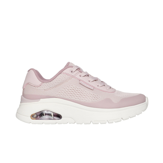 Skechers Uno Flex [177794MVE 女 運動休閒鞋 增高 舒適 穿搭 粉紅 白