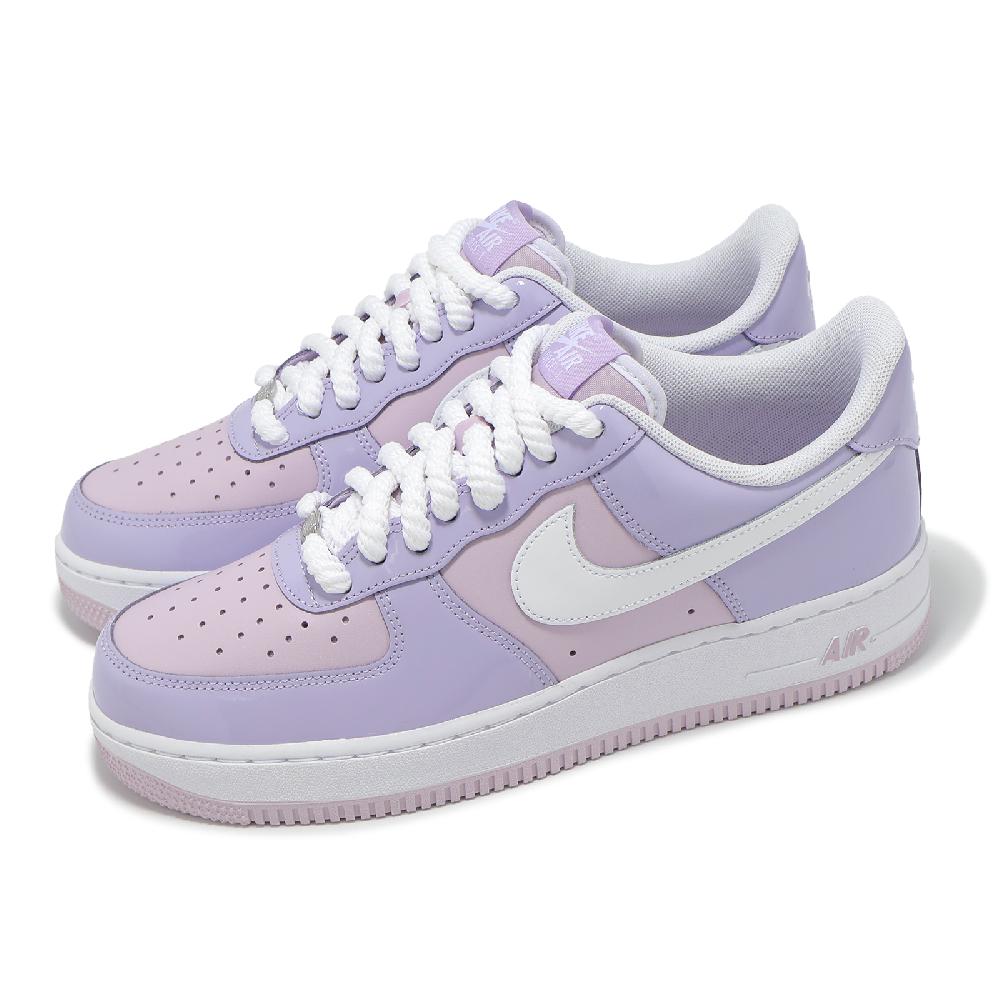 休閒鞋 Air Force 1 07 LV8 男鞋 女鞋 紫 粉紫 AF1 漆皮 HV9405-500