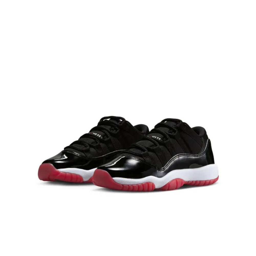 Air Jordan 11 Low Bred 2025 黑白紅 GS 復刻 經典 低筒 女鞋 大童鞋 FV5121-006