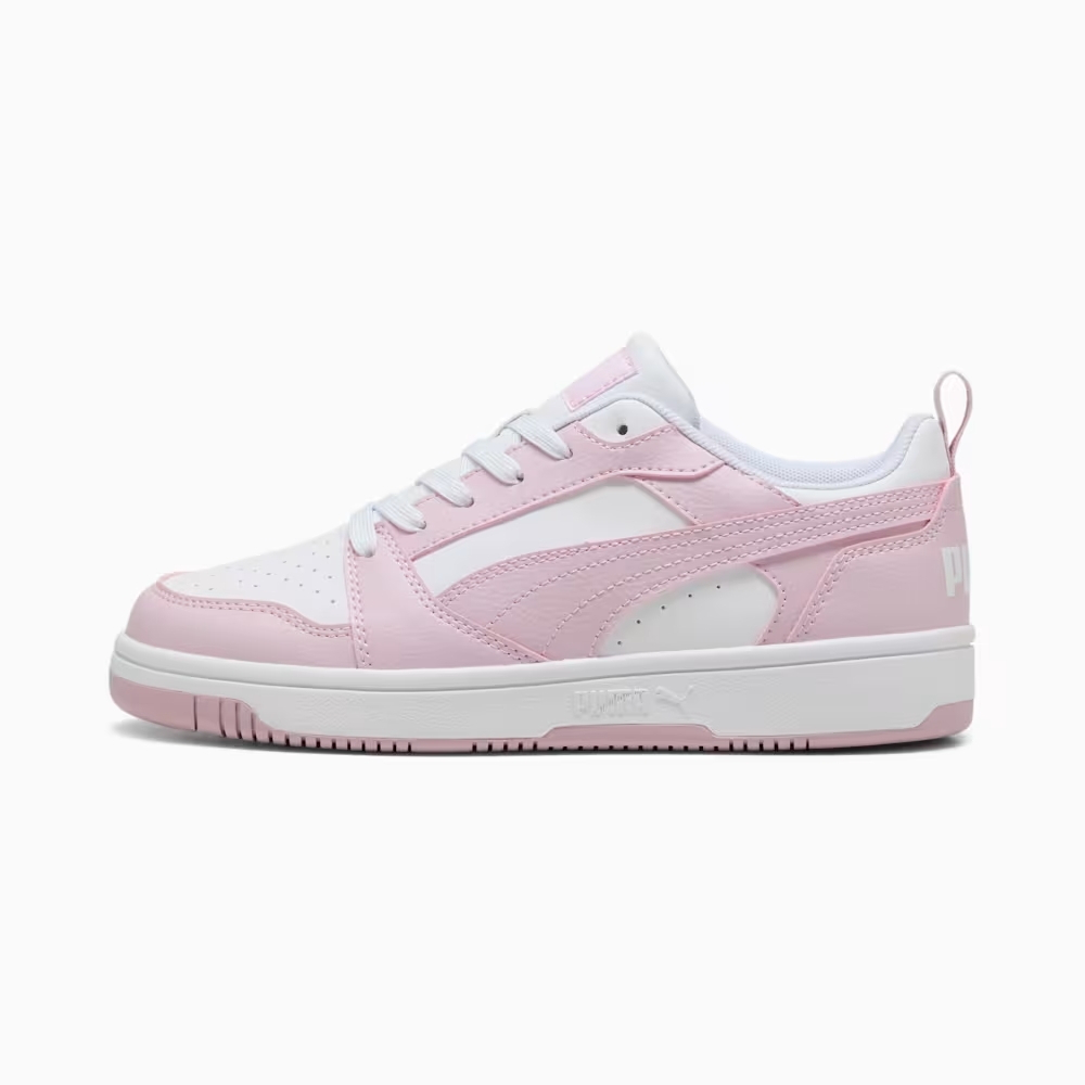 【PUMA】Rebound v6 Low 休閒鞋 女鞋 白粉色-39232840