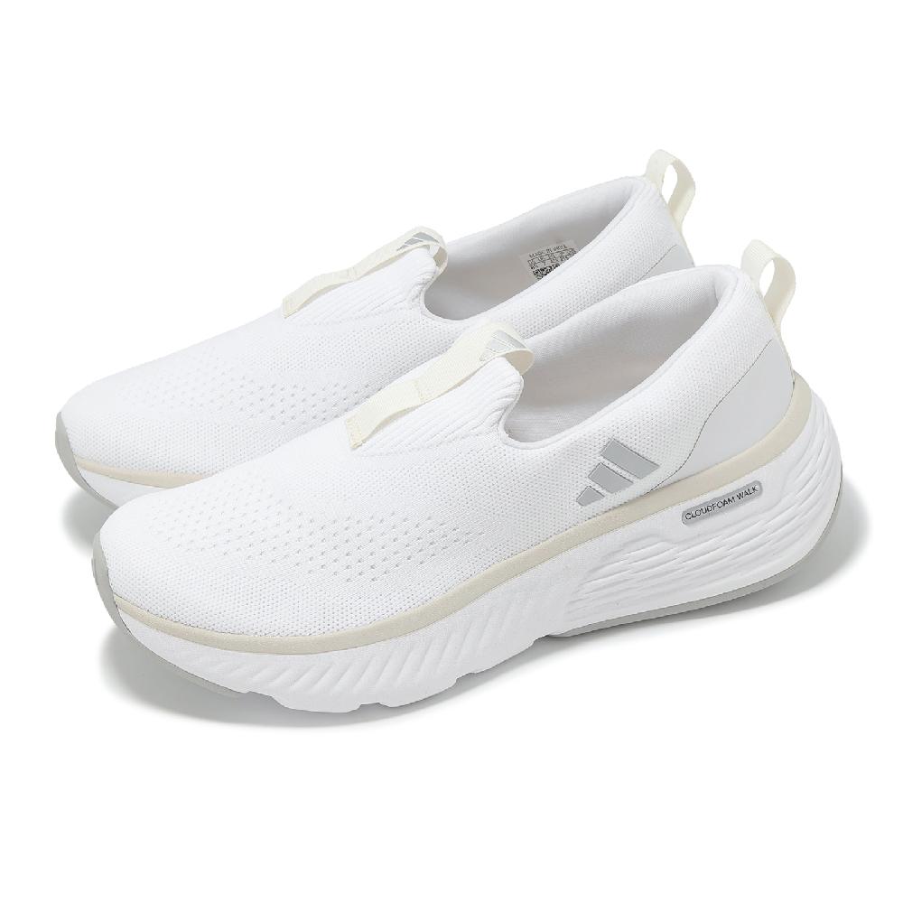 休閒鞋 Cloudfoam Go Lounger 女鞋 白 銀 緩衝 厚底 運動鞋 JI4843