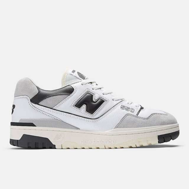 New Balance 550 BB550GWB 男女 運動休閒鞋 復古鞋 簡約 舒適 百搭 灰白