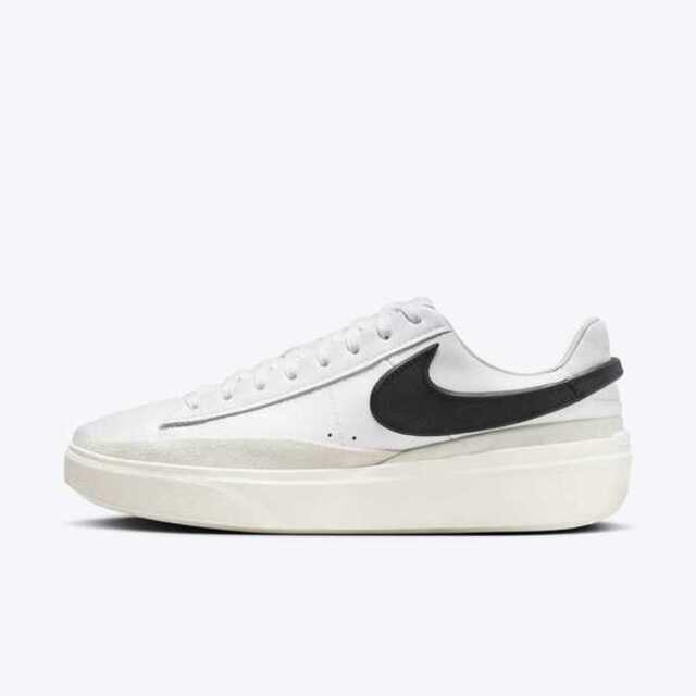 Nike Blazer Phantom Low [HF3119-101 男 休閒鞋 經典 復古 低筒 厚底 白黑