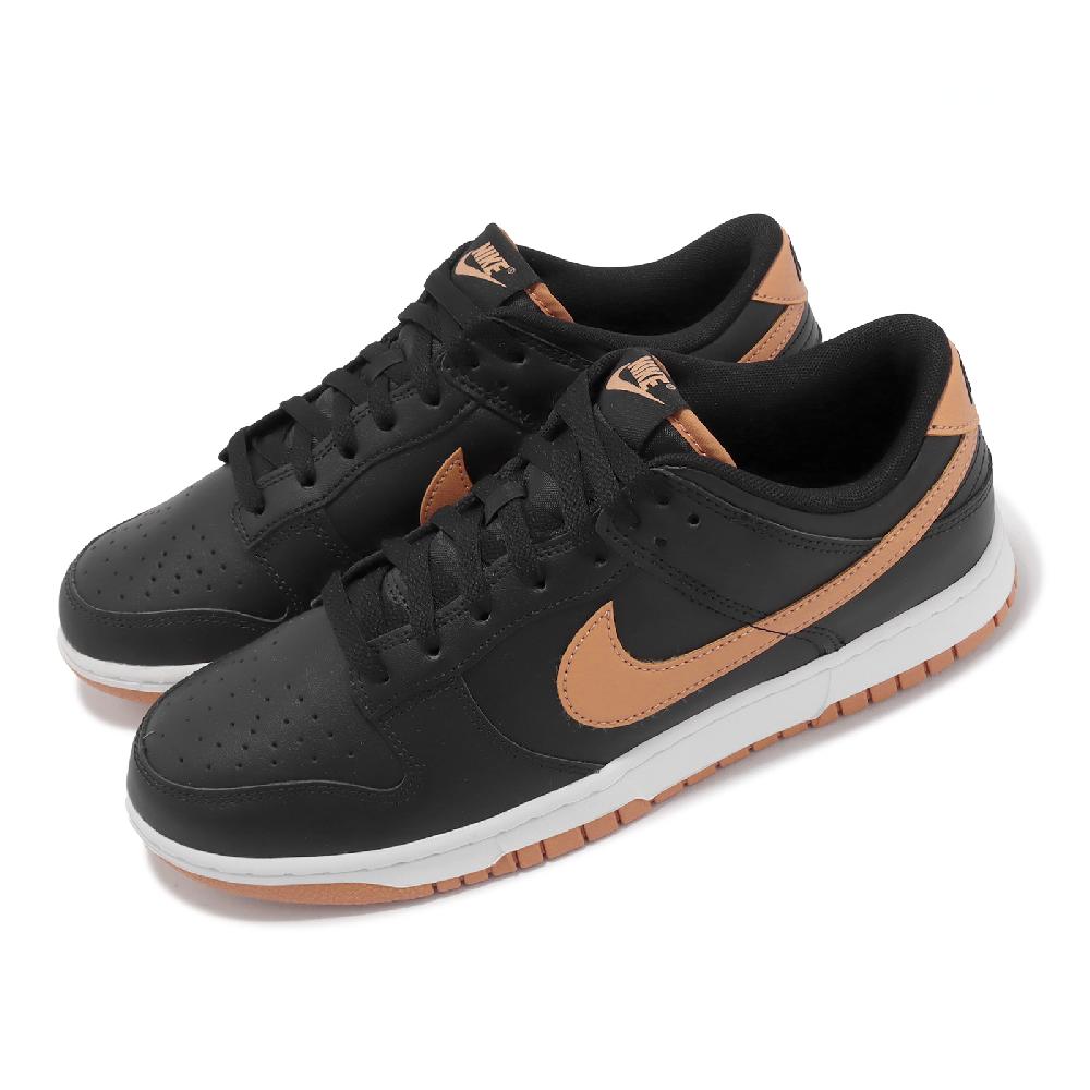 休閒鞋 Dunk Low Retro 男鞋 黑 橘棕 Amber Brown DV0831-004
