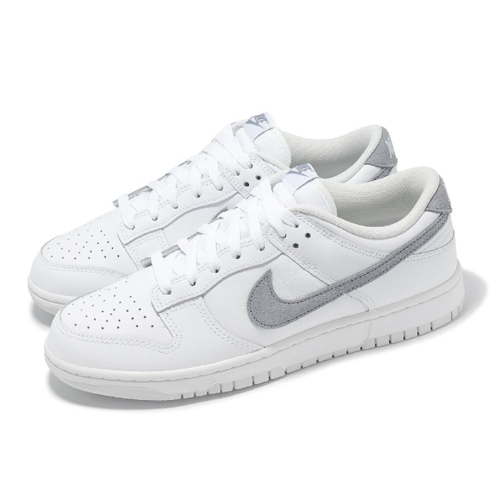 休閒鞋 Dunk Low 男鞋 白 灰 復古 低筒 IH0632-141