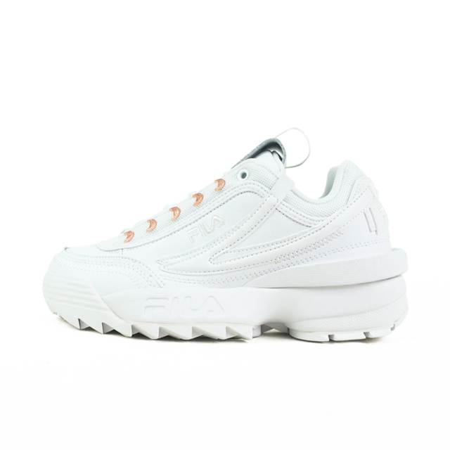 Fila Disruptor II EXP [5-C609W-136 女 運動休閒鞋 鋸齒鞋 老爹鞋 復古 厚底 白