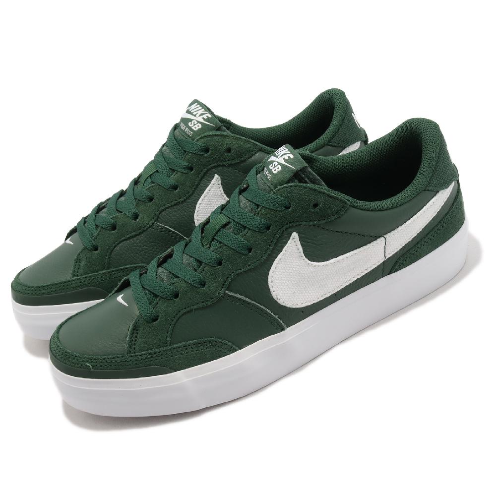 休閒鞋 Wmns SB Zoom Pogo Plus PRM 女鞋 男段 深綠 經典 麂皮 皮革 基本款 DQ5127-300