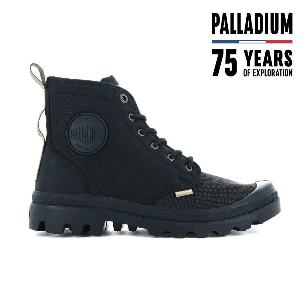 【Palladium】PAMPA SHADE 75~BLACK男女 休閒鞋-77953008