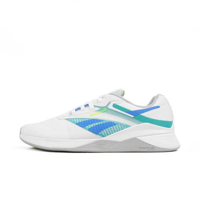 Reebok Nano X4 [100204671 男 訓練鞋 多功能 運動 健身 重訓 支撐 透氣 緩震 膠底 白藍