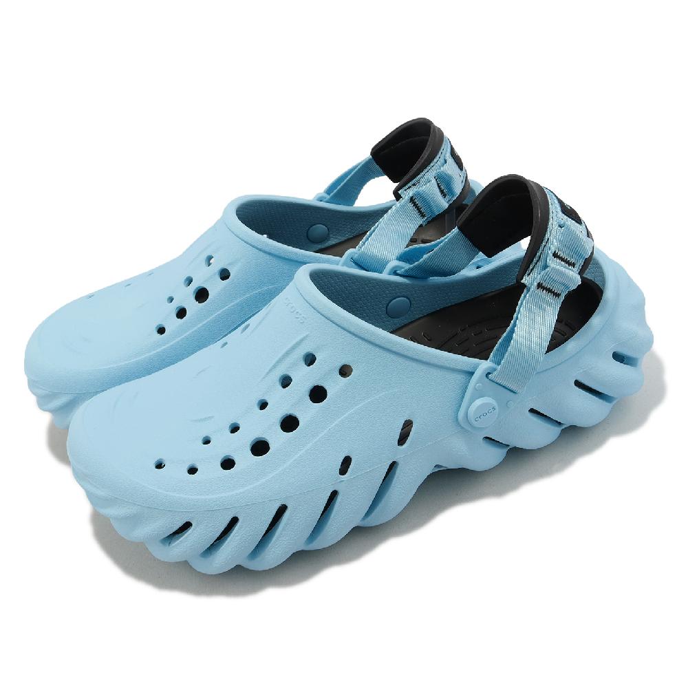 Crocs 卡駱馳 洞洞鞋 Echo Clog 北極藍 輕量 防水 男鞋 女鞋 波波克駱格 卡駱馳 207937411
