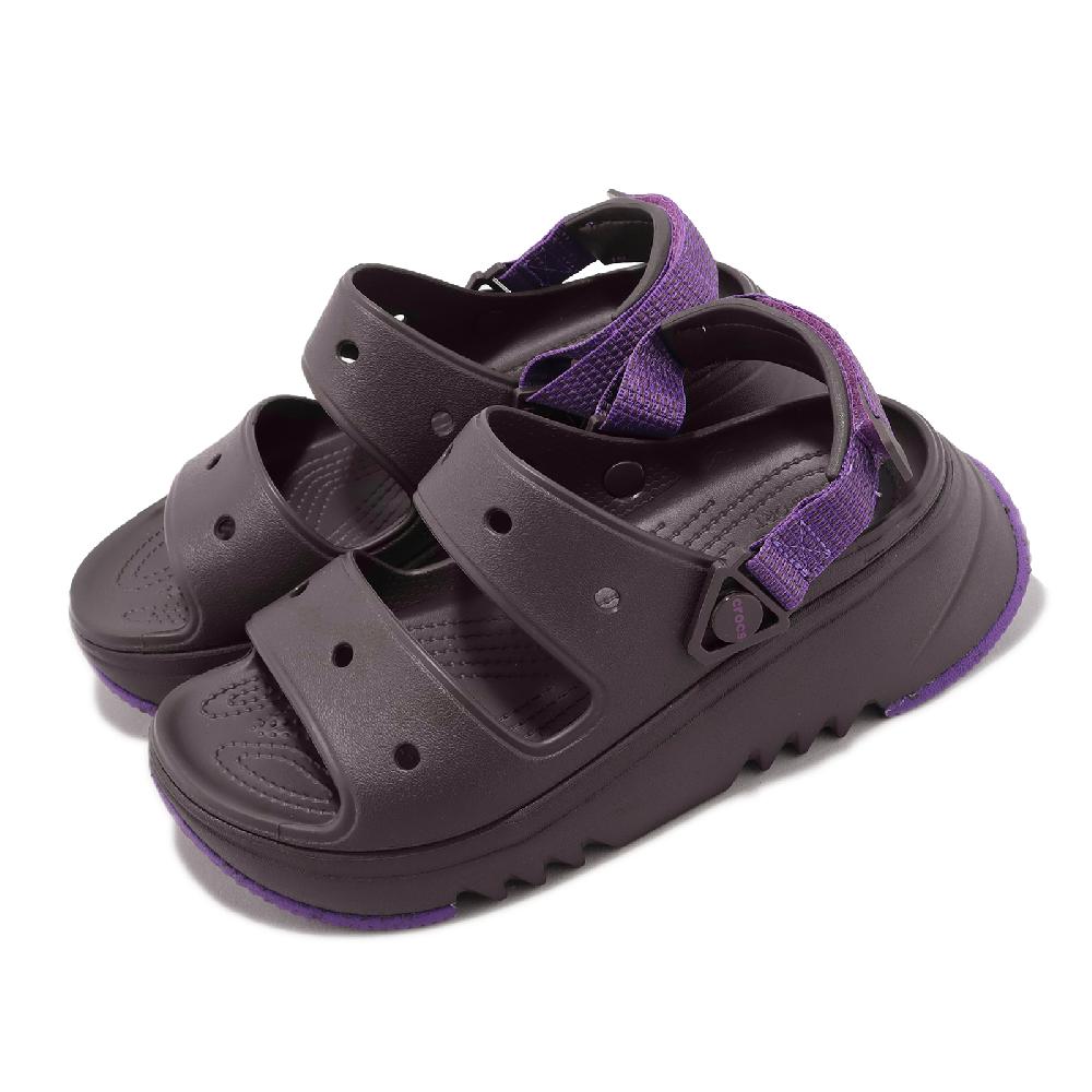 Crocs 卡駱馳 涼鞋 Hiker Xscape Sandal 男鞋 女鞋 深咖啡 紫 獵戶涼鞋 微厚底 鋸齒 2081812A0