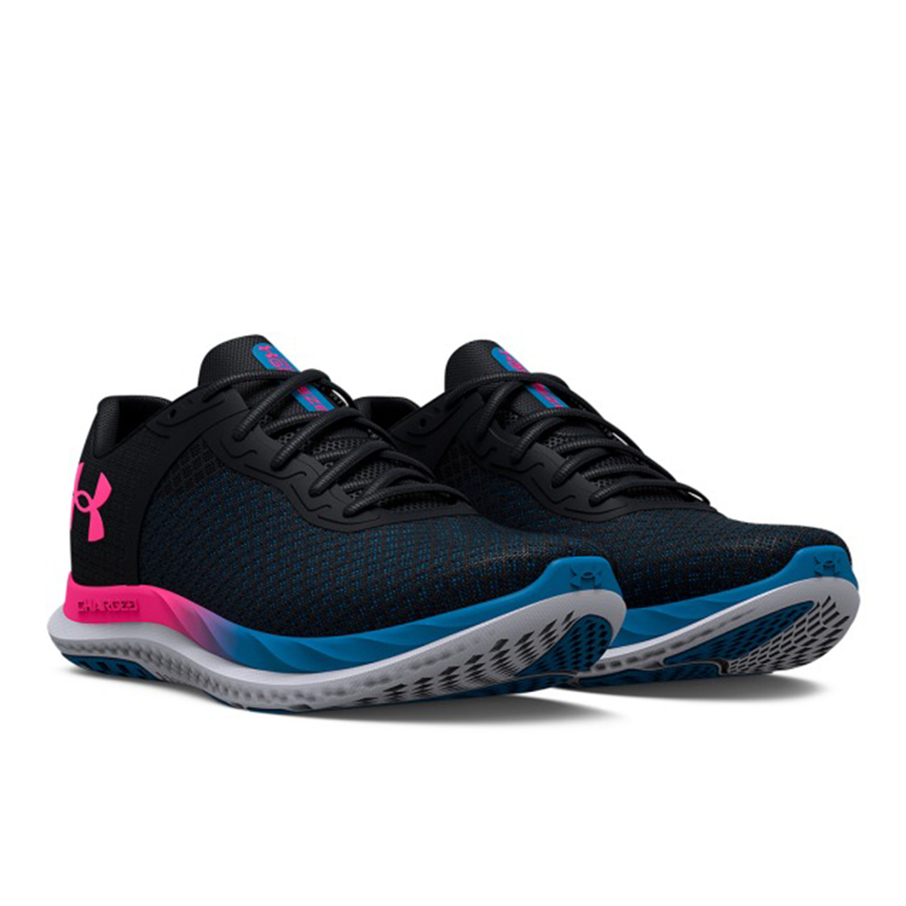 【UNDER ARMOUR】女 Charged Breeze 慢跑鞋-3025130-002