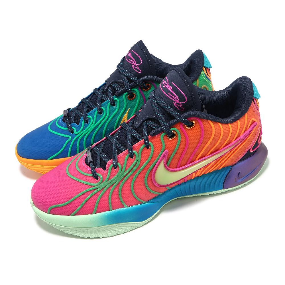 籃球鞋 LeBron 21 XXI EP Optimism 男鞋 彩色 鴛鴦 LBJ HF5352-400