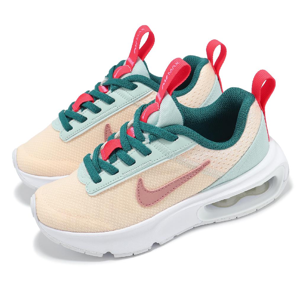 童鞋 Air Max Intrlk PS 粉紅 米白 綠 氣墊 中童 小朋友 運動鞋 休閒鞋 DH9394-800