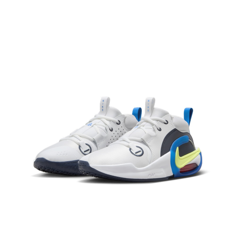 【NIKE】NIKE AIR ZOOM CROSSOVER 2 GS 童鞋 大童 女鞋 籃球鞋 白藍黑-FB2689103