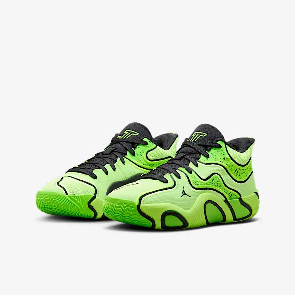 【NIKE】JORDAN TATUM 3 GS 童鞋 大童 女鞋 籃球鞋 塔圖姆 綠黑-HV5894300