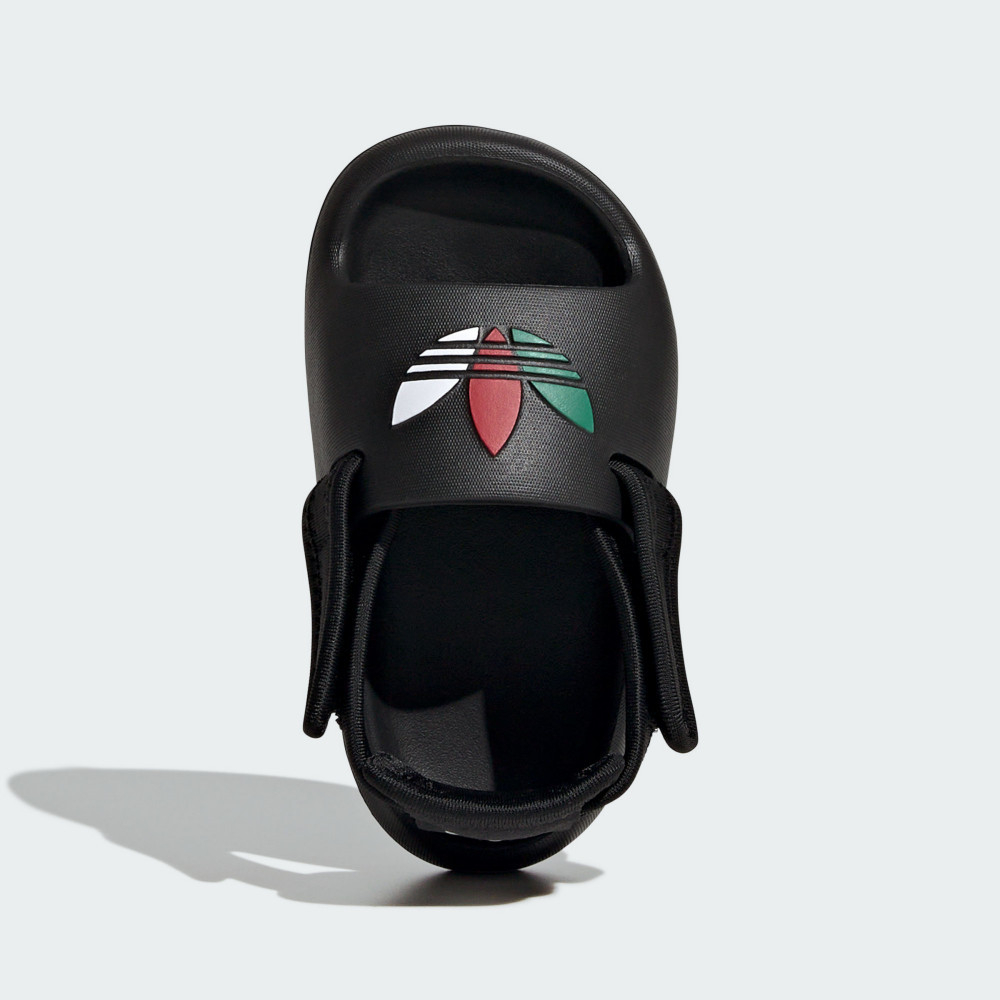 【ADIDAS】ADIFOM ADILETTE I Slipper 嬰幼 童鞋 運動拖鞋 涼鞋 黑色-JP5530