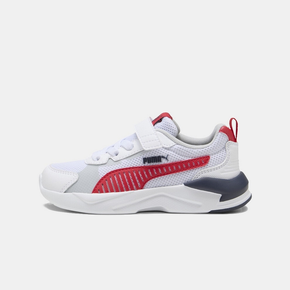 【PUMA】X-Ray 3 LT AC+ PS 休閒鞋 中大童 童鞋 白紅色-40149401