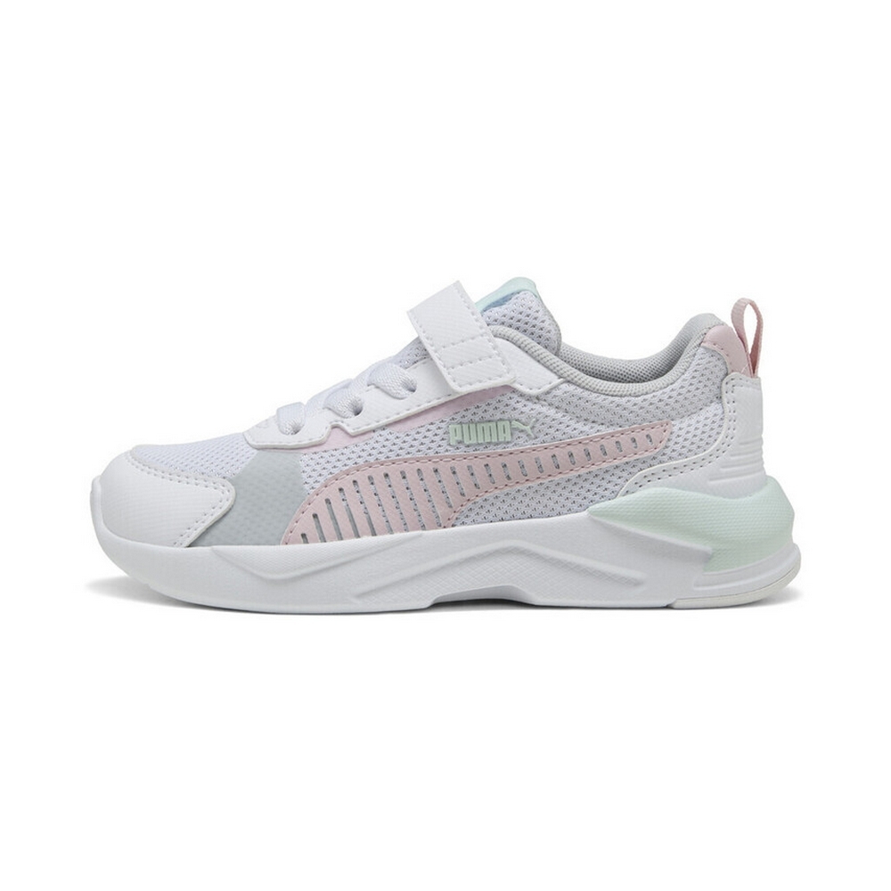 【PUMA】X-Ray 3 LT AC+ PS 休閒鞋 中大童 童鞋 白粉色-40149404