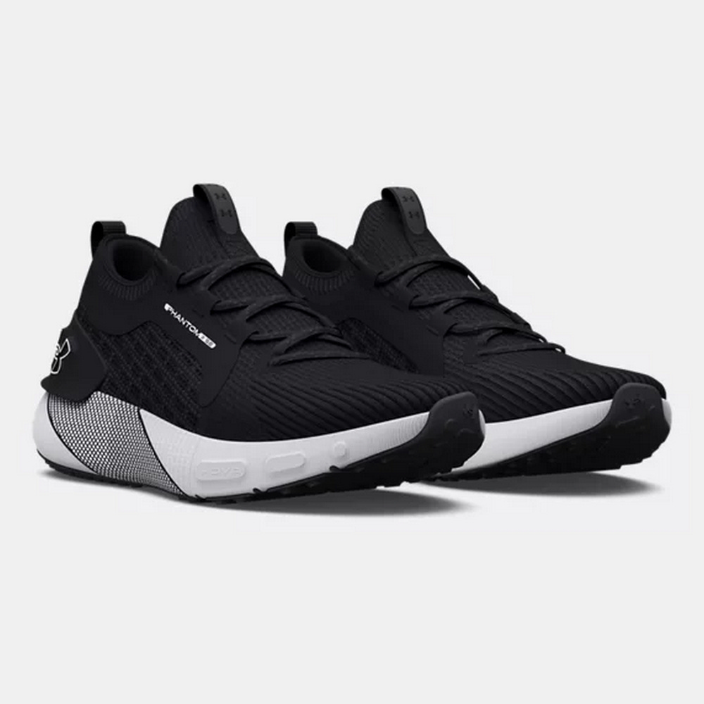 【UNDER ARMOUR】 HOVR Phantom 3 SE 慢跑鞋 跑步鞋 男鞋 黑色-3026582-003