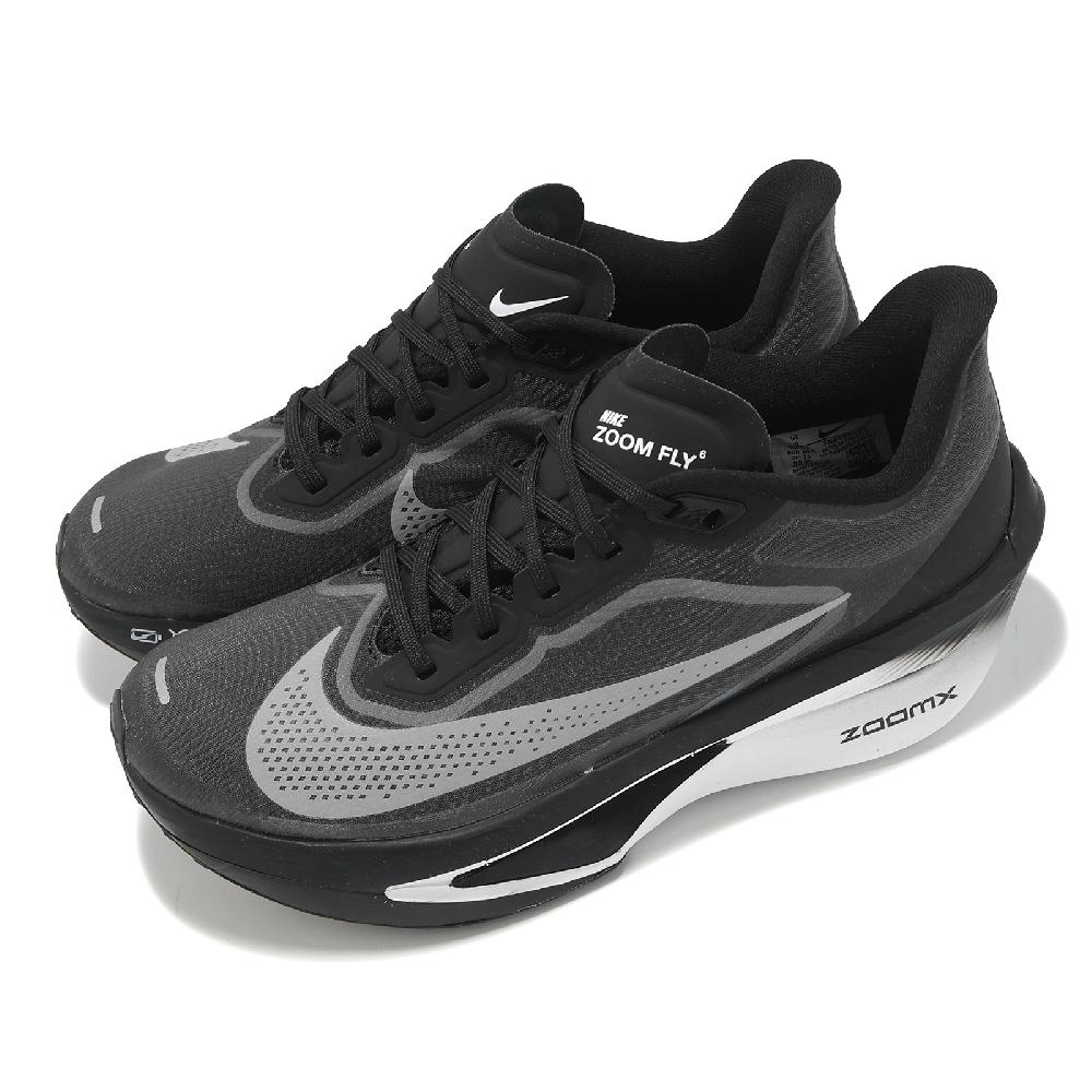慢跑鞋 Wmns Zoom Fly 6 女鞋 黑 灰 馬拉松 推進 運動鞋 FN8455-001