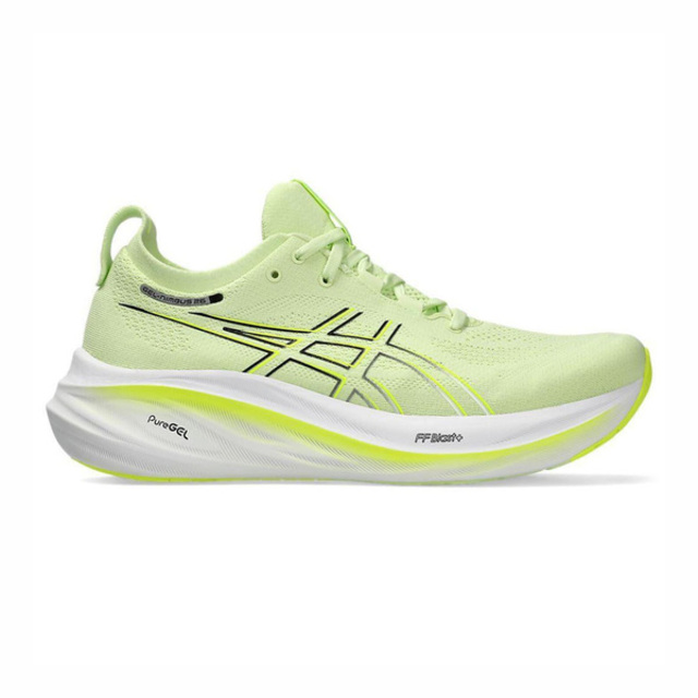 Asics GEL-Nimbus 26 1011B794-301 男 慢跑鞋 運動 輕量 支撐 緩衝 彈力 黃綠