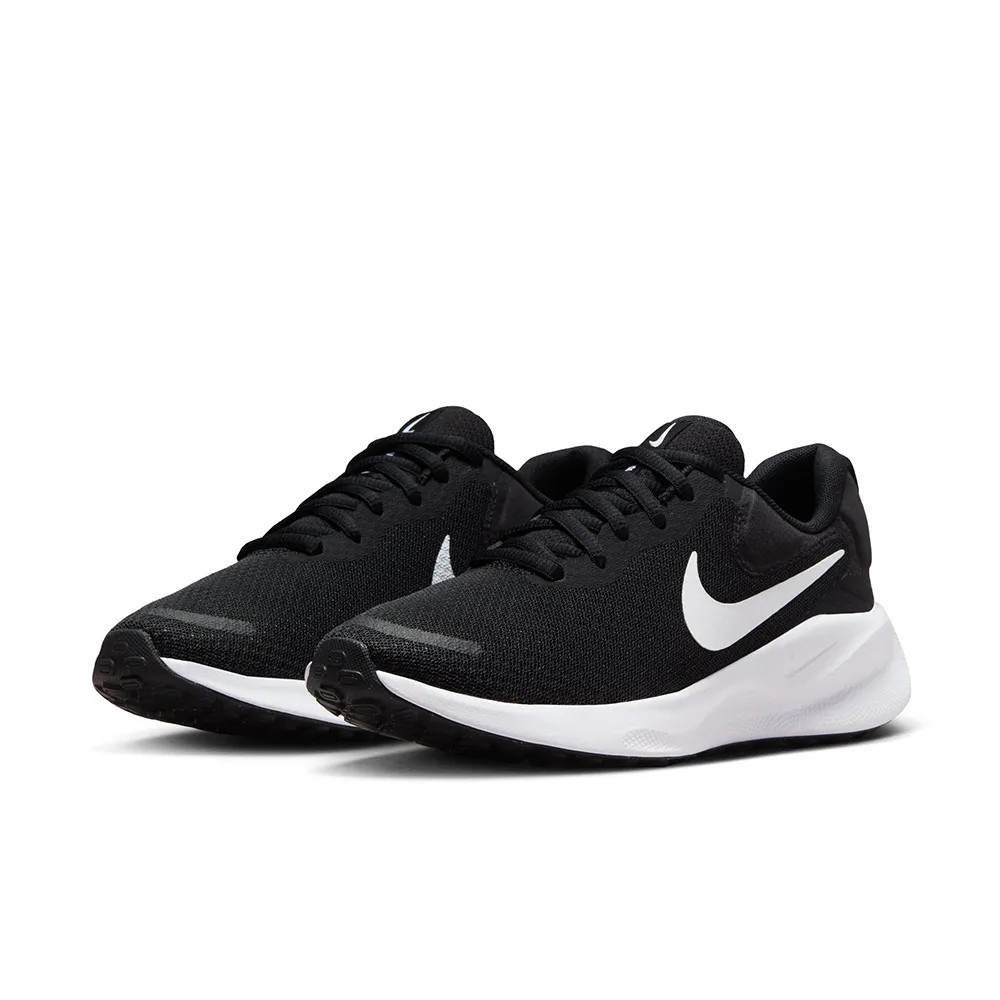 W Nike Revolution 7 慢跑鞋 黑白 緩震 舒適 運動鞋 女鞋 FB2208-003