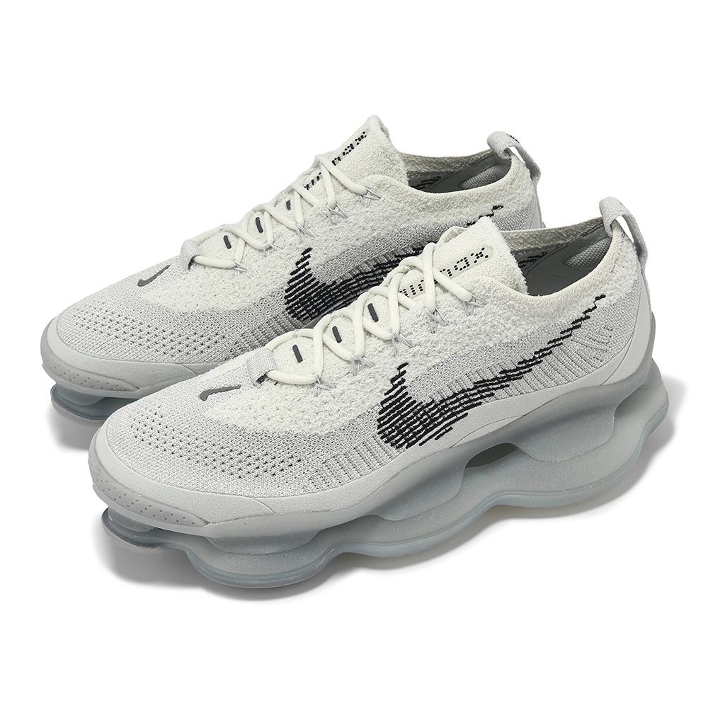 慢跑鞋 Air Max Scorpion Flyknit SE 男鞋 灰 黑 氣墊 厚底 緩衝 FQ2694-001