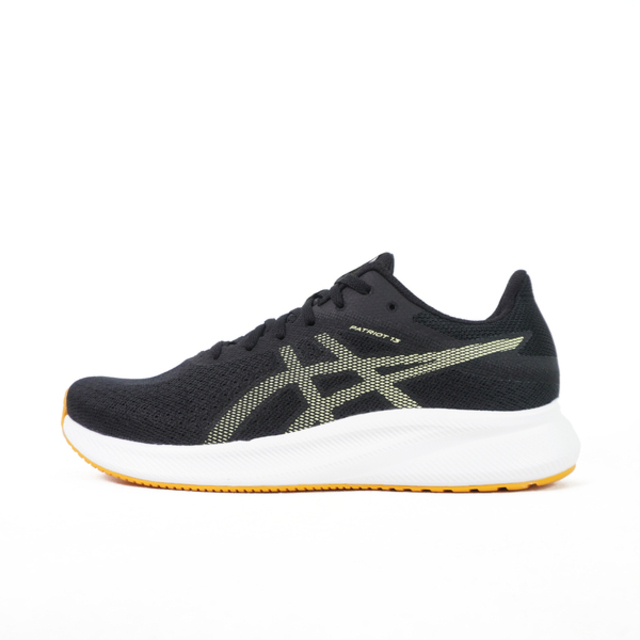 Asics Patriot 13 [1011B485-011 男 慢跑鞋 彈力 支撐 緩震 黑 白