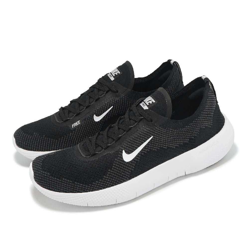慢跑鞋 Free 2025 男鞋 黑 白 Flyknit 緩震 運動鞋 HF1078-002