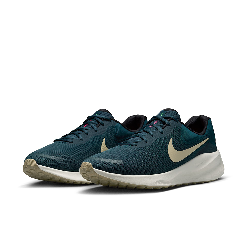 【NIKE】NIKE REVOLUTION 7 男 跑步鞋 綠-FB2207407
