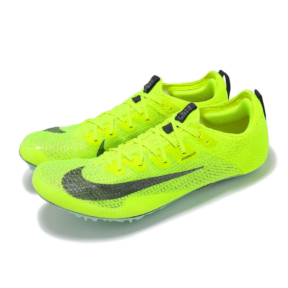 田徑跑鞋 Zoom Superfly Elite 2 男鞋 螢光綠 編織 可拆釘 競速 運動鞋 DR9923-700