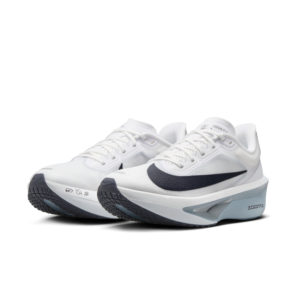 【NIKE】W ZOOM FLY 6 女鞋 跑步鞋 白 黑 緩震 碳纖維-FN8455104