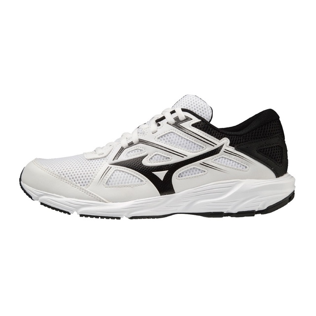 Mizuno Maximizer [K1GA230002 男女 慢跑鞋 寬楦 運動 休閒 輕量 緩震 耐磨 止滑 白黑