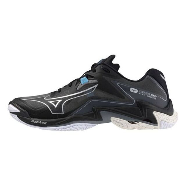 Mizuno Wave Lightning Z8 [V1GA240052 男 排球鞋 訓練 包覆 止滑 緩震 黑銀白